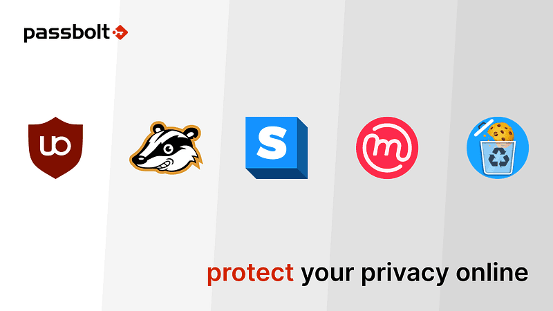 5 browser extensions to protect your privacy online.